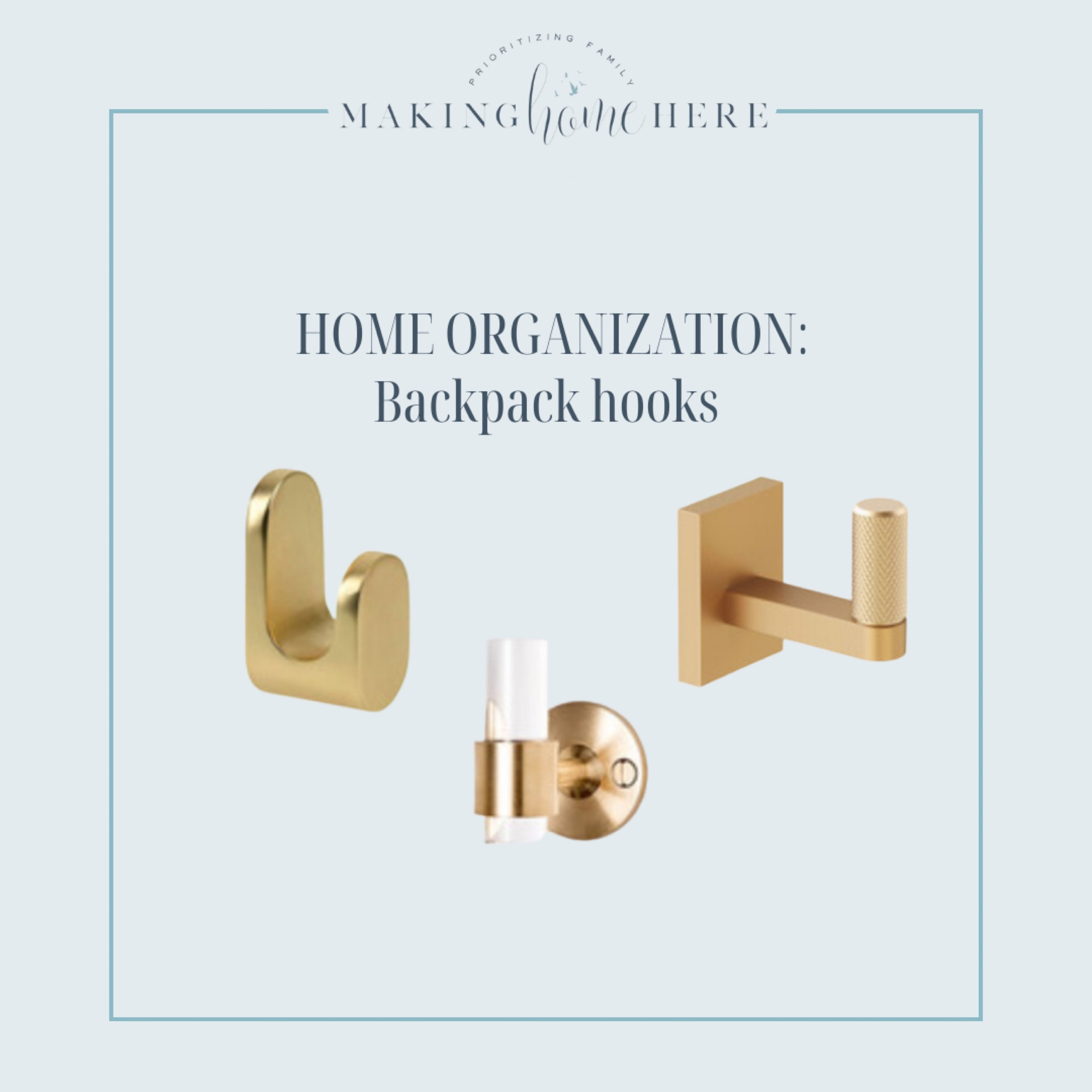 Home organization!

I love organizing the kid’s backpacks with these hooks✨

back to school, home organization, mud room organization, entry way organization, backpacks , backpack organization, kid organization, toys organization, backpack hooks, diy, home hooks, mud room hooks, brass hooks, gold hooks, purse hooks, purse organization, jacket organization, entryway purse holder, etsy, amazon, home depot, home organization, family organization, organization essentials, back to school essentials, home essentials, home organization essentials

#LTKBacktoSchool #LTKhome #LTKSeasonal