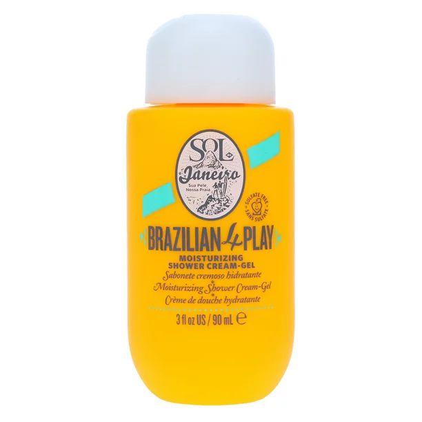 Sol de Janeiro Brazilian 4 Play Moisturizing Shower Cream-Gel 3 oz | Walmart (US)