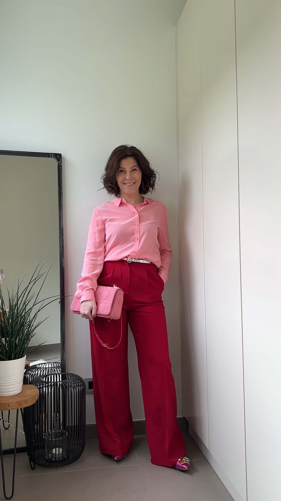 How to style red pants? 

Monochromatic Elegance: Create a sophisticated look by pairing your red pants with a top in a similar shade. This monochromatic approach elongates the silhouette and exudes confidence.

Pop of Pastels: Balance the intensity of red pants with soft pastel hues like light blue, blush pink, or mint green. This combination adds a touch of freshness and femininity to your outfit.

Metallic Accents: Infuse a touch of glamour by pairing your red pants with metallic accessories like silver or gold jewelry, a metallic clutch, or metallic-accented shoes. These accents add shine and sophistication to your overall look.

#LTKeurope #LTKstyletip #LTKworkwear