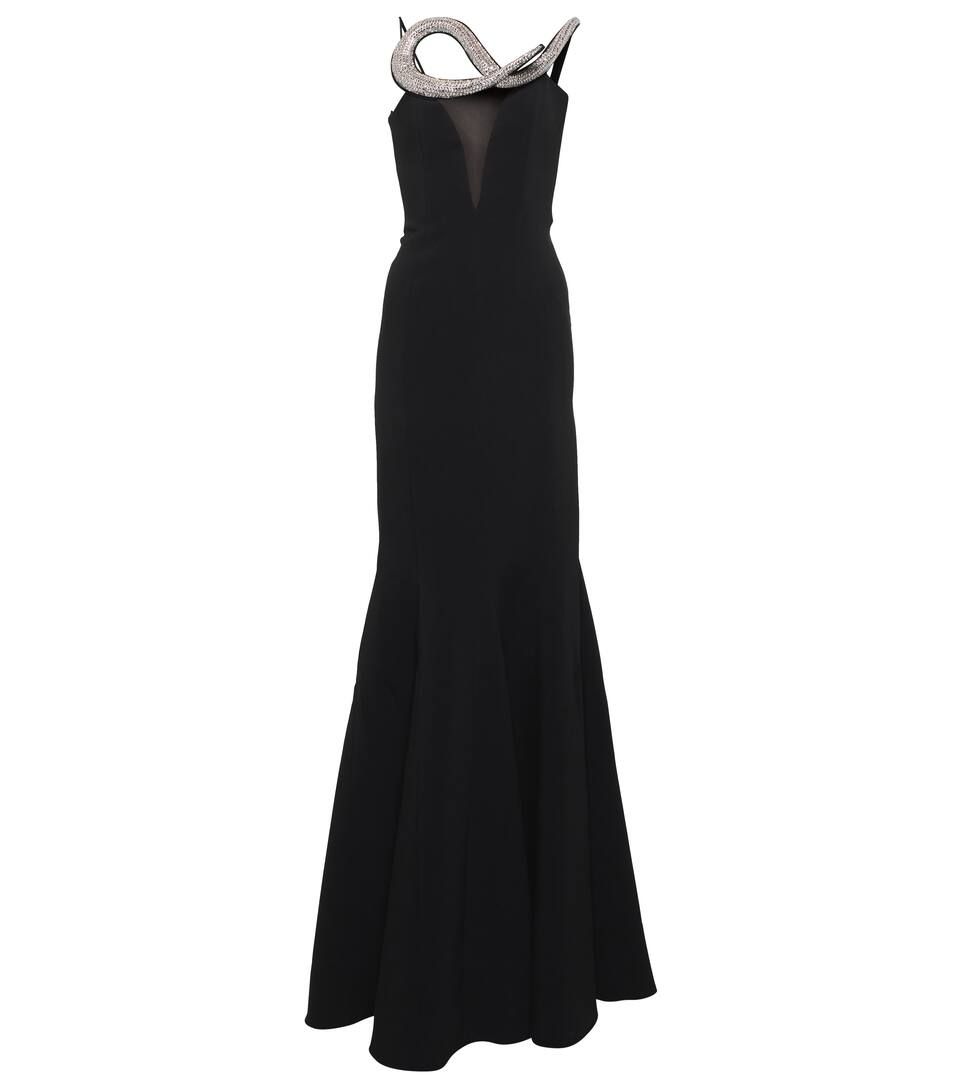 Embellished cady gown | Mytheresa (UK)