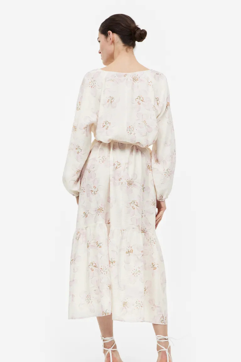 Tie-belt Dress with Buttons | H&M (US + CA)