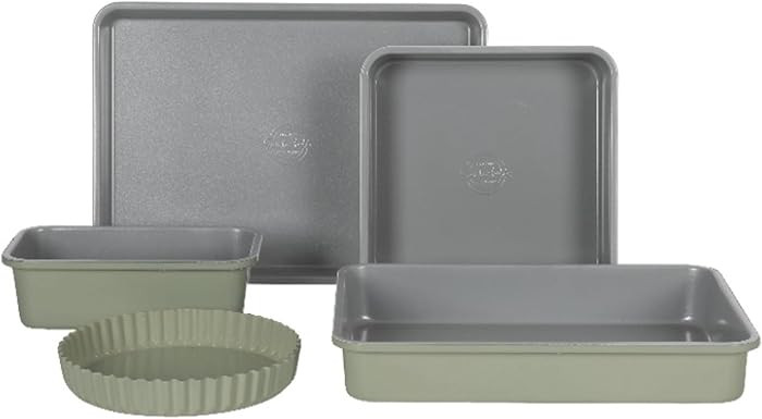 Sur La Table Kitchen Essential Carbon Steel Baking Pans Bakeware Set W/Premium PFOA, PFAS, PTFE F... | Amazon (US)