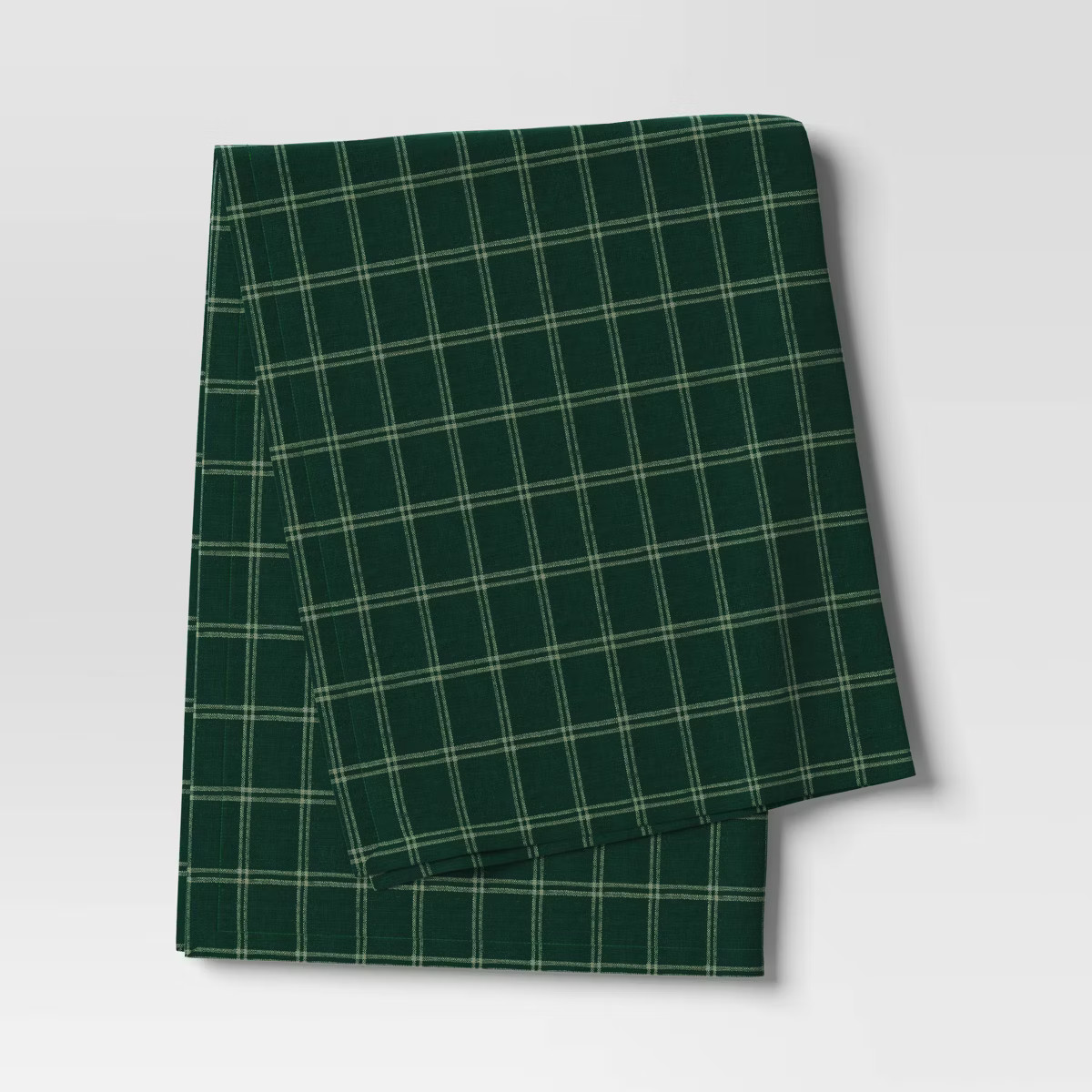 Windowpane Woven Kitchen Towel Green - Threshold™ | Target