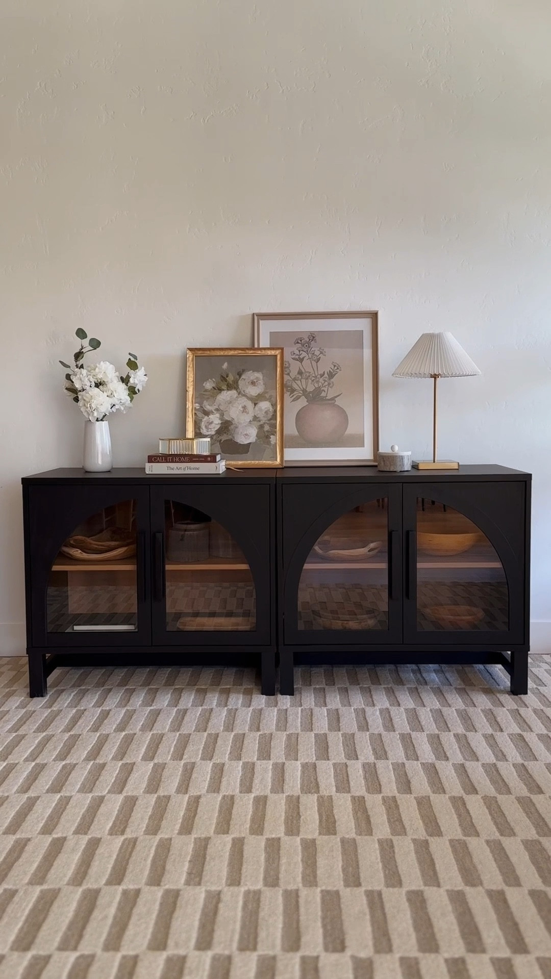 This is the single arch cabinet from Walmart with 2 placed together! So easy to customize for your size! It can also be used as the most gorgeous nightstand! 

#LTKSaleAlert #LTKHome #LTKFindsUnder100