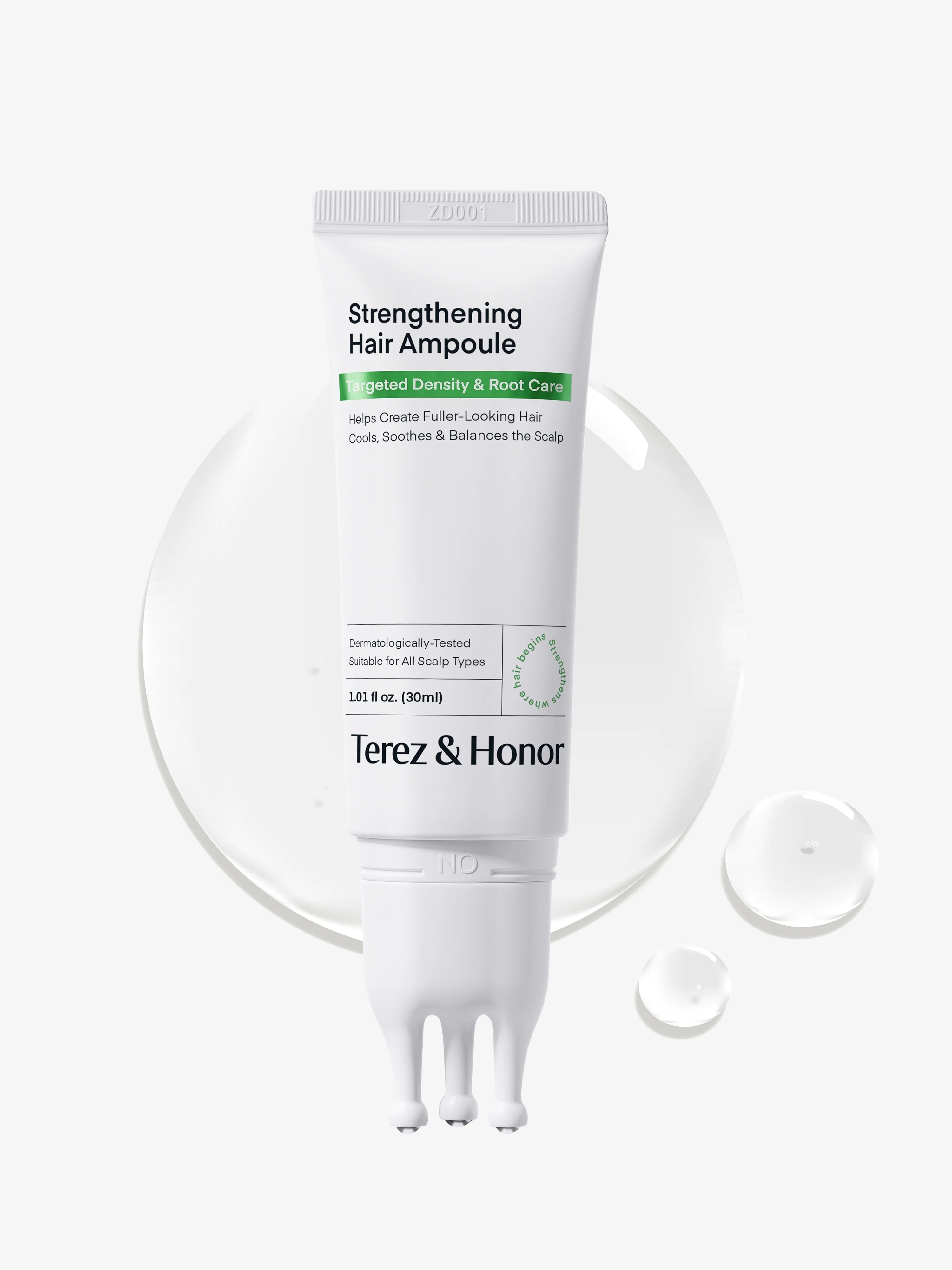 Scalp Serum Strengthening Hair Ampoule | Terez & Honor