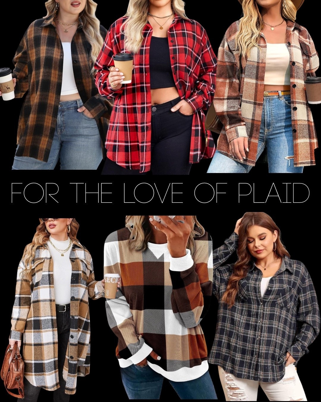 Plaid for fall?? You can’t go wrong. 

#LTKplussize #LTKsale #LTKstyletip