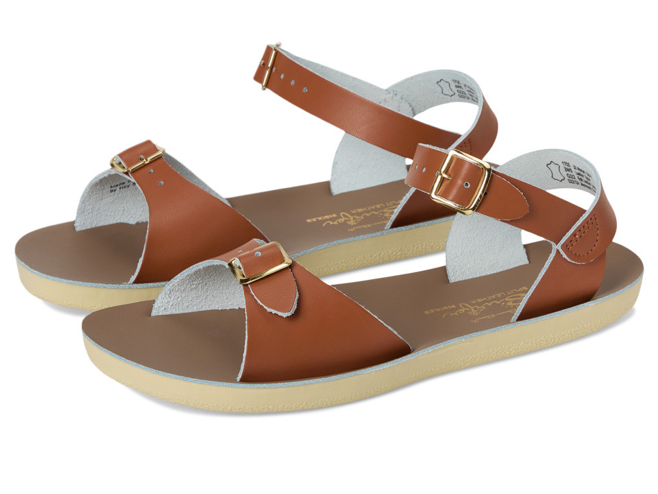 Salt Water Sandal by Hoy Shoes - Sun-San - Surfer (Toddler/Little Kid) (Tan) Kid's Shoes | Zappos