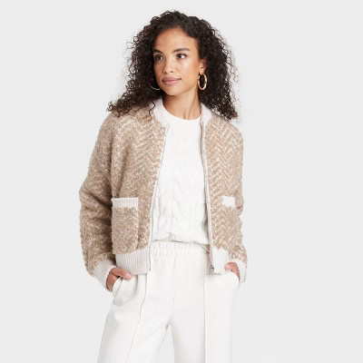 Women's Lady Bomber Jacket - A New Day™ | Target