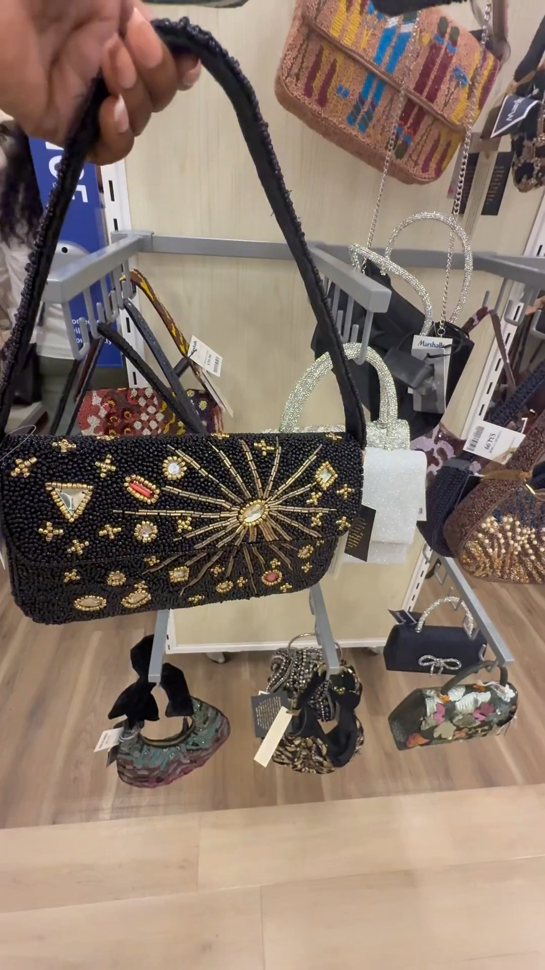 The beaded bag is an accessory that will elevate any look.  Marshall’s has so many options to choose from under $30!

#LTKGiftGuide #LTKHoliday #LTKCyberWeek