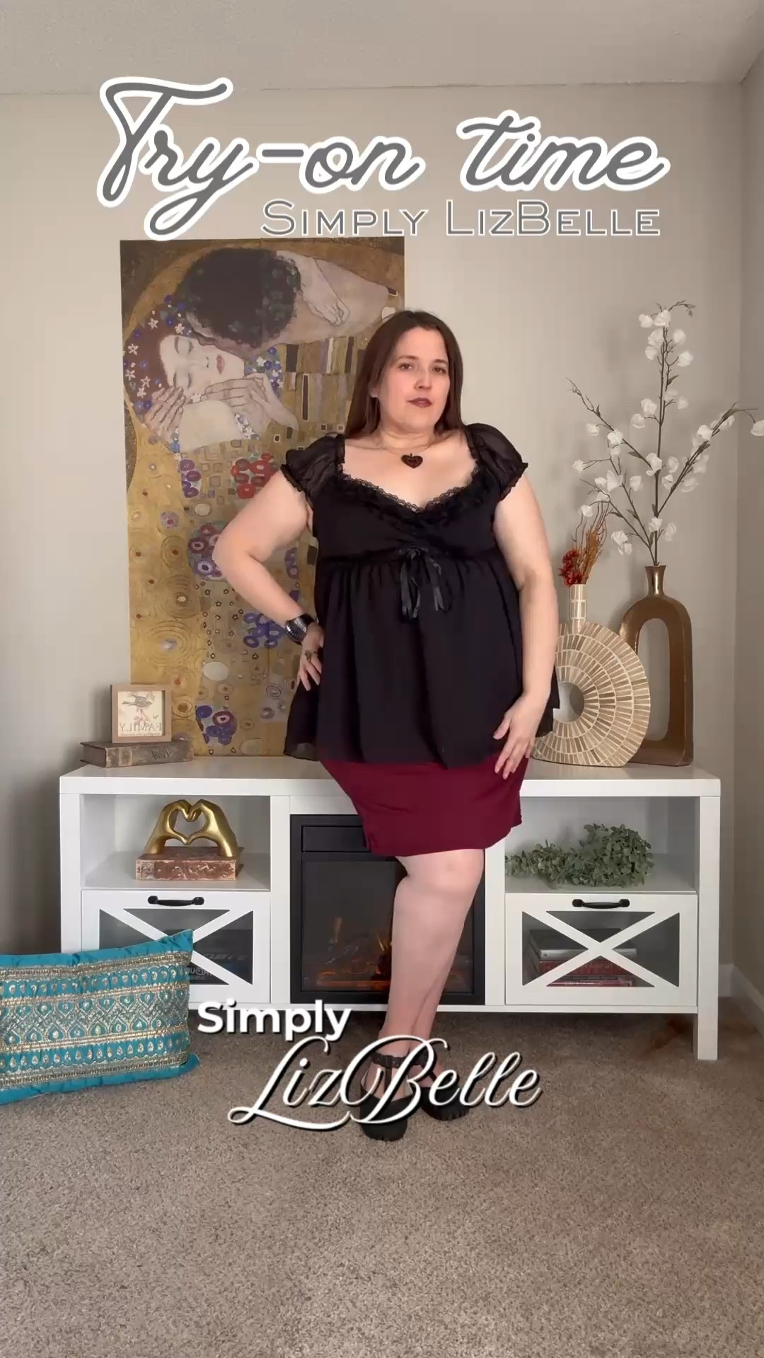 Dark colors for a romantic look? Yes, please! 💖

#LTKOver40 #LTKMidsize #LTKPlusSize