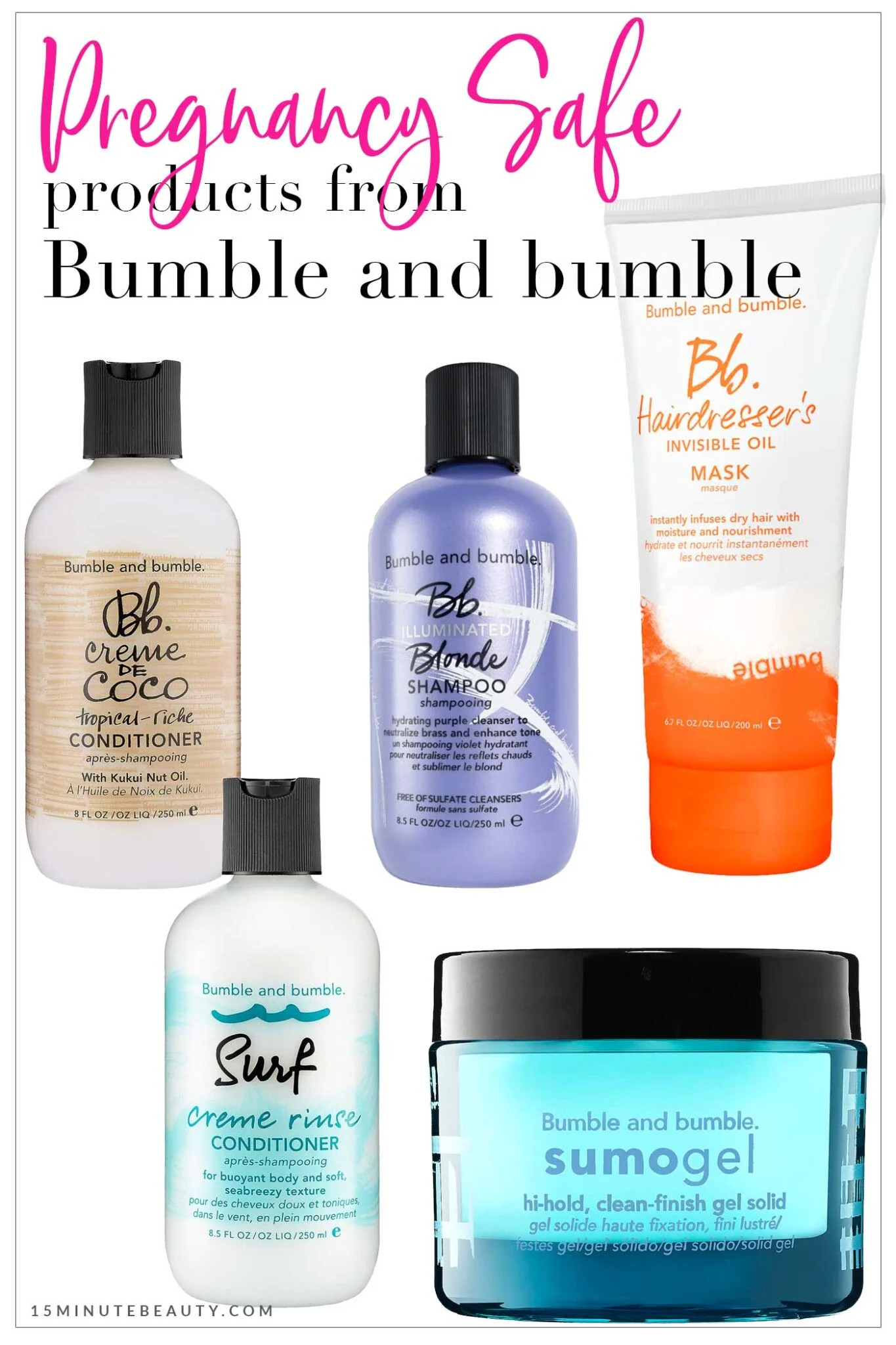 Pregnancy-safe finds from Bumble and bumble 🧡

Bumble and bumble has so many classic hair products, so I love having a pregnancy + nursing safe list to make shopping the brand feel less overwhelming. Hair care can be tricky to sort through when you’re checking ingredients, especially with styling products, masks, and shampoos, so I rounded up some safe options to make it easier.

Linking a few of the safe Bumble and bumble finds here if you’re refreshing your routine or just want everyday hair products you don’t have to overthink 🛁

#LTKBeauty #LTKBump #PregnancySafeBeauty #PregnancySafeHaircare #NursingSafeBeauty #BumbleAndBumble #PregnancySafeProducts 

 #LTKBeauty #LTKBaby #LTKBump