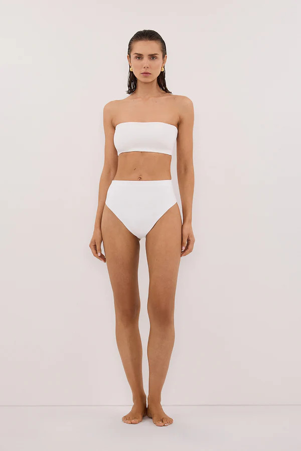 BASE OFF WHITE BANDEAU TOP | DISSH