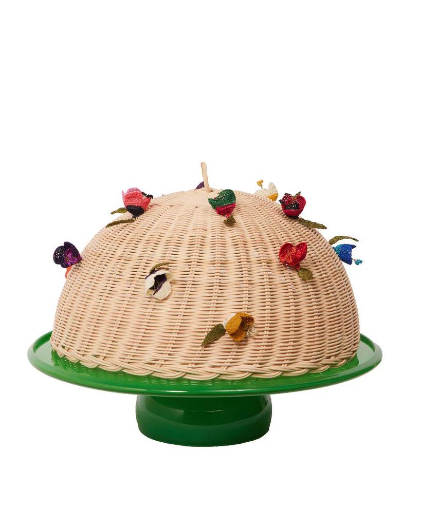 Oya Rattan Cake Dome | Over The Moon