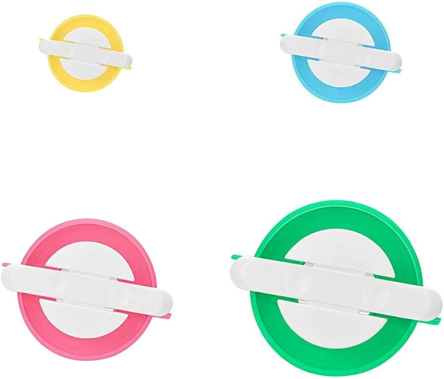 DIY Pompom Maker Kit, 4 Different Sizes Weaver Needle Craft Knitting Wool Plastic Tool Kit | Amazon (CA)