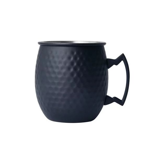 Houdini 18-ounce Stainless Steel Noir Moscow Mule Hammer Mug in Black | Walmart (US)