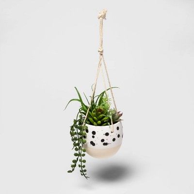 Speckled hanging planter - Project 62™ | Target