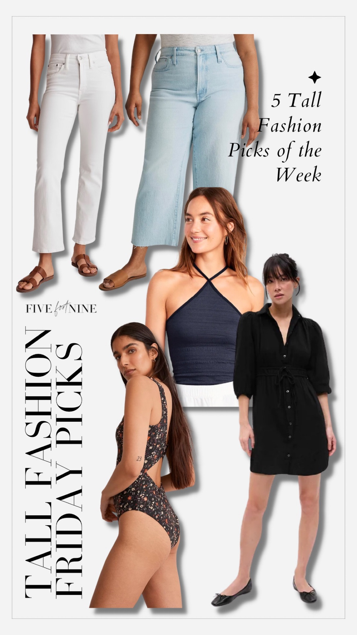 Madewell jeans, old navy, gauze dress, long torso one piece swimsuit 

#LTKunder100 #LTKSale