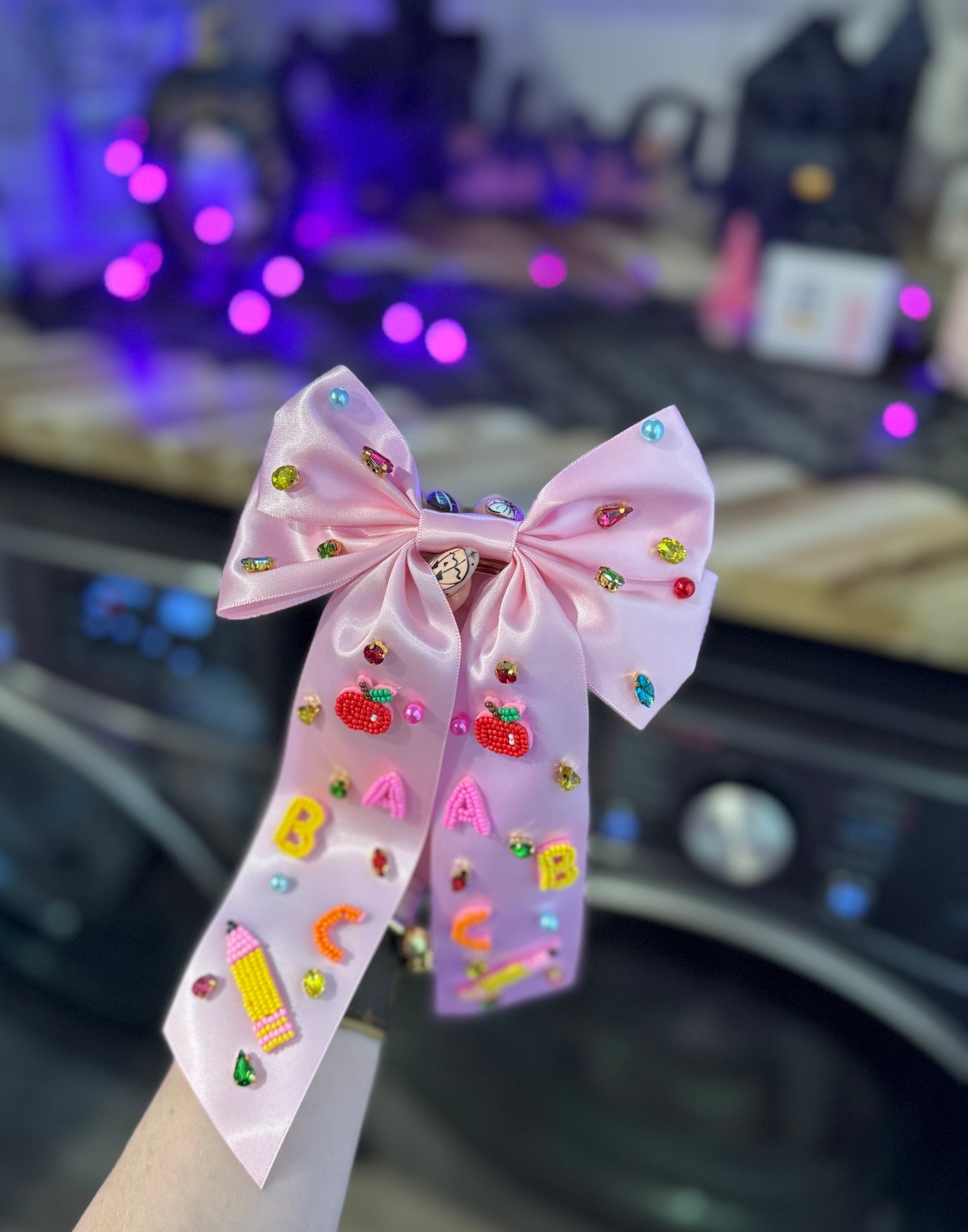 Back to school ABC pencil pink bow! Perfect for pink out days for Breast Cancer awareness too! 🩷🫶🏼

#LTKKids #LTKHalloween #LTKSeasonal