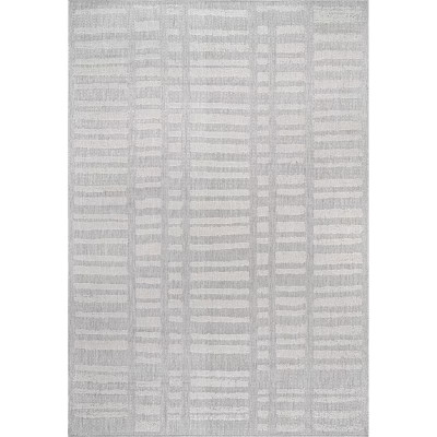 4'x6' Marin Contemporary Indoor/Outdoor Area Rug Gray - nuLOOM | Target