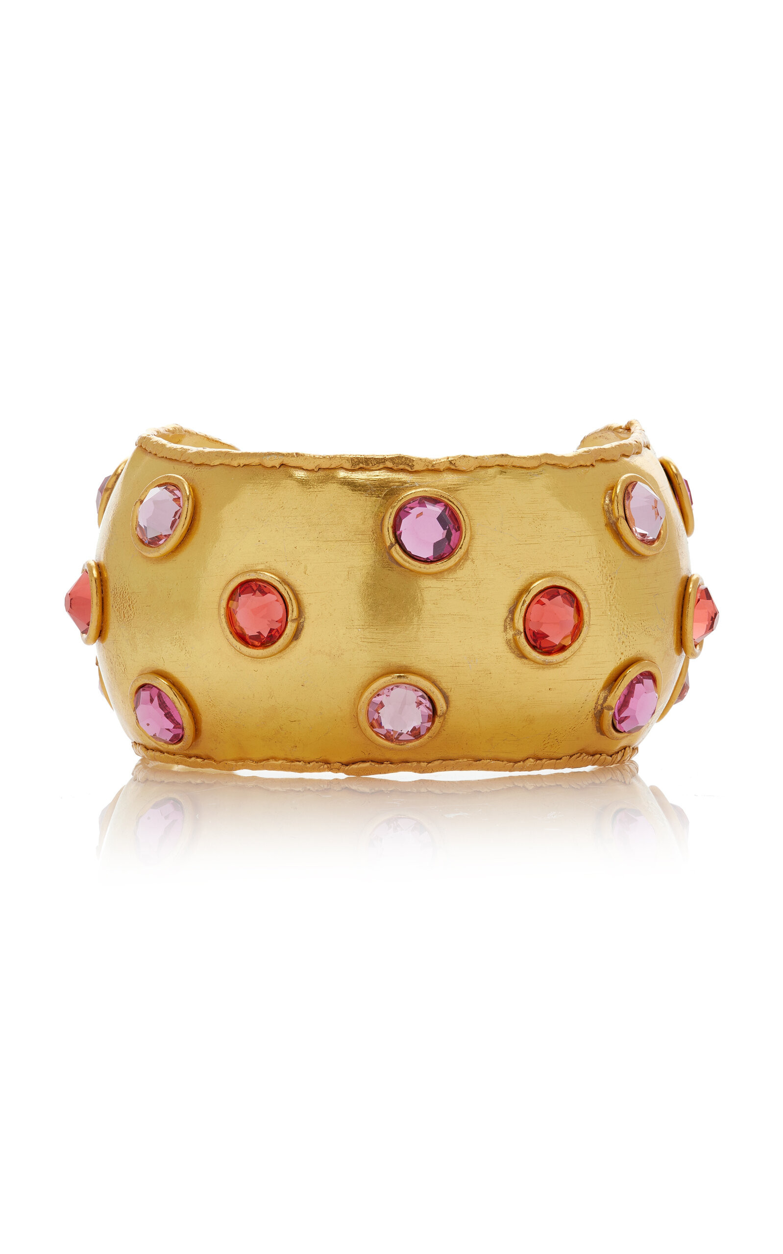 Dune Crystal 22K Gold-Plated Cuff | Moda Operandi (Global)