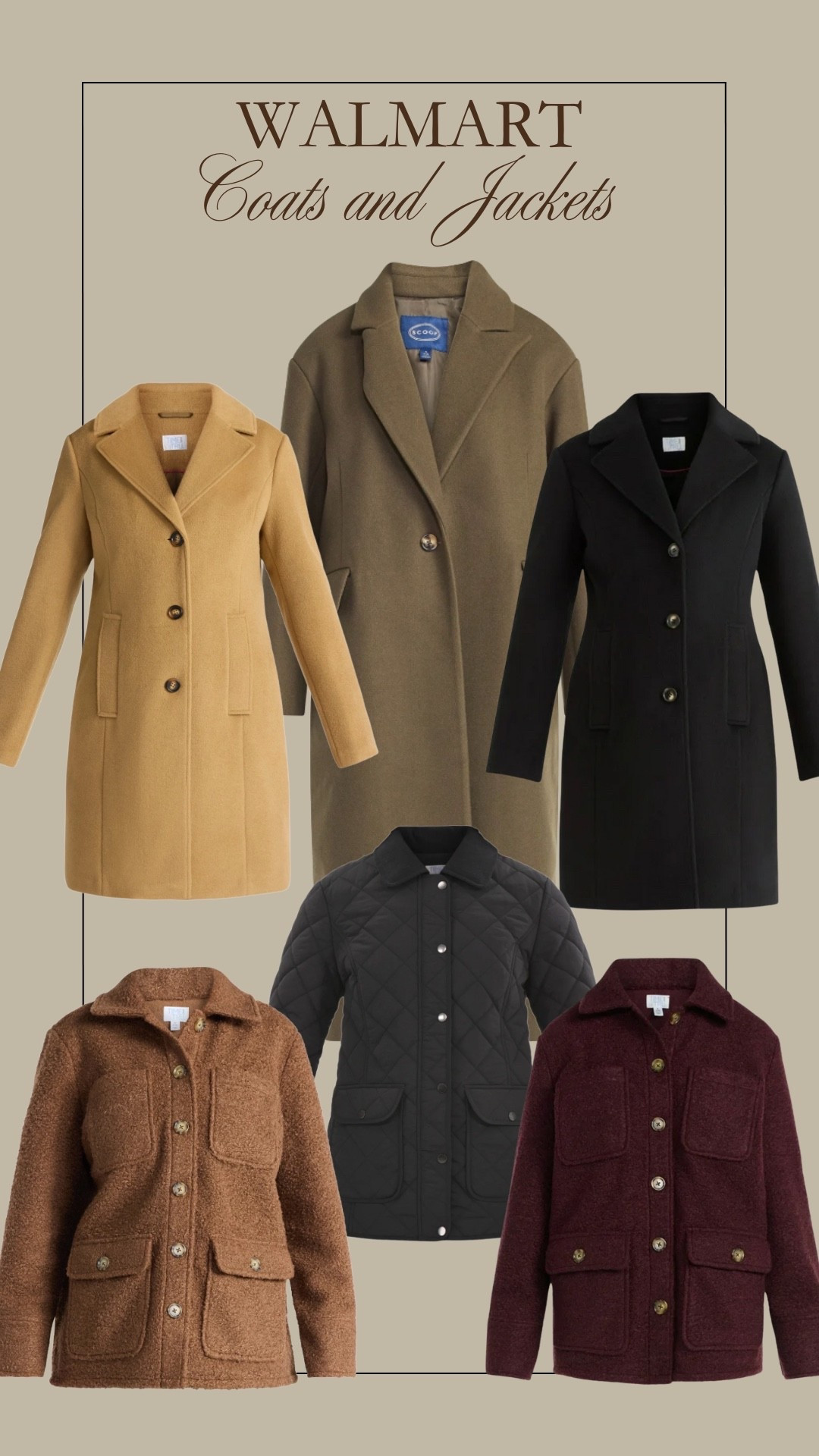 Walmart jackets and coats under $60

#WalmartPartner #WalmartStyle @WalmartStyle

#LTKMidsize #LTKFindsUnder50 #LTKGiftGuide