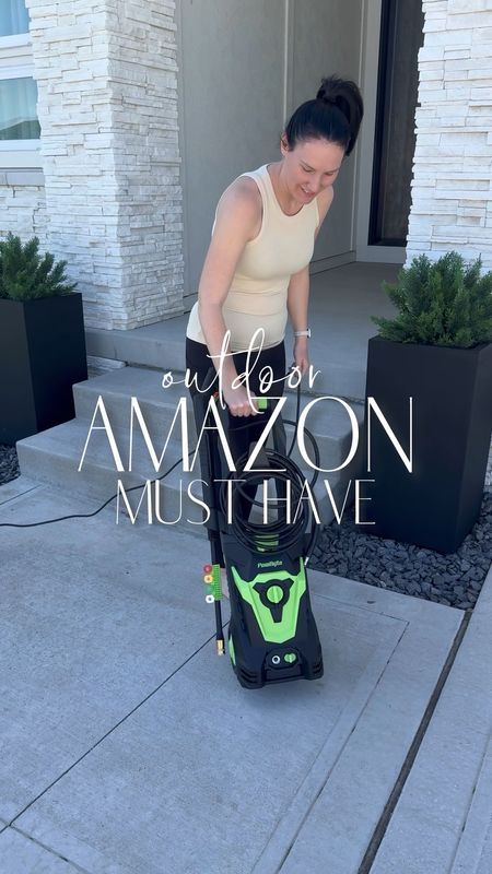 If you have been looking for a power washer this electric version from amazon is awesome. Affordable, easy to use, and versatile, it’s perfect for everything from outdoor cleaning to washing cars. Plus, it comes with a dense foam cannon and has multiple other attachments options — make sure you’re following to see more of just what this power washer can do!

#LTKHome #LTKSeasonal #LTKVideo