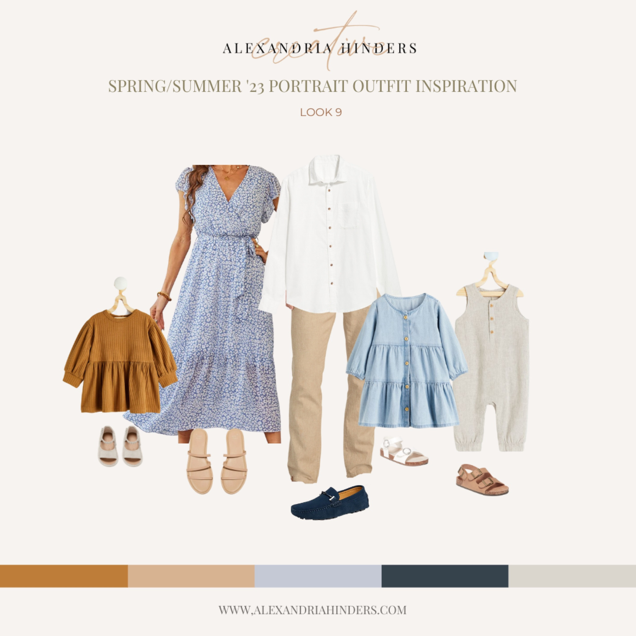 Spring/Summer family photo outfit idea option 9

#LTKfamily