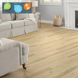 8.7 in. W Luxurious Pine Wood Click Lock Luxury Vinyl Plank Flooring (20.06 sq. ft./case) | The Home Depot
