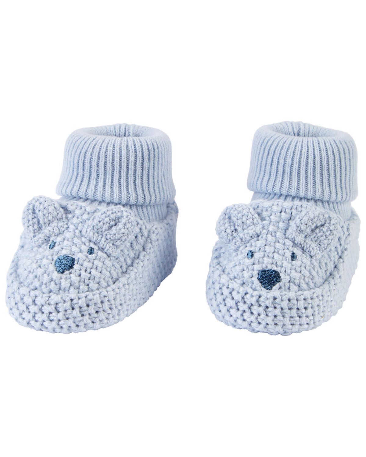 Baby Bear Crochet Booties | Carter's