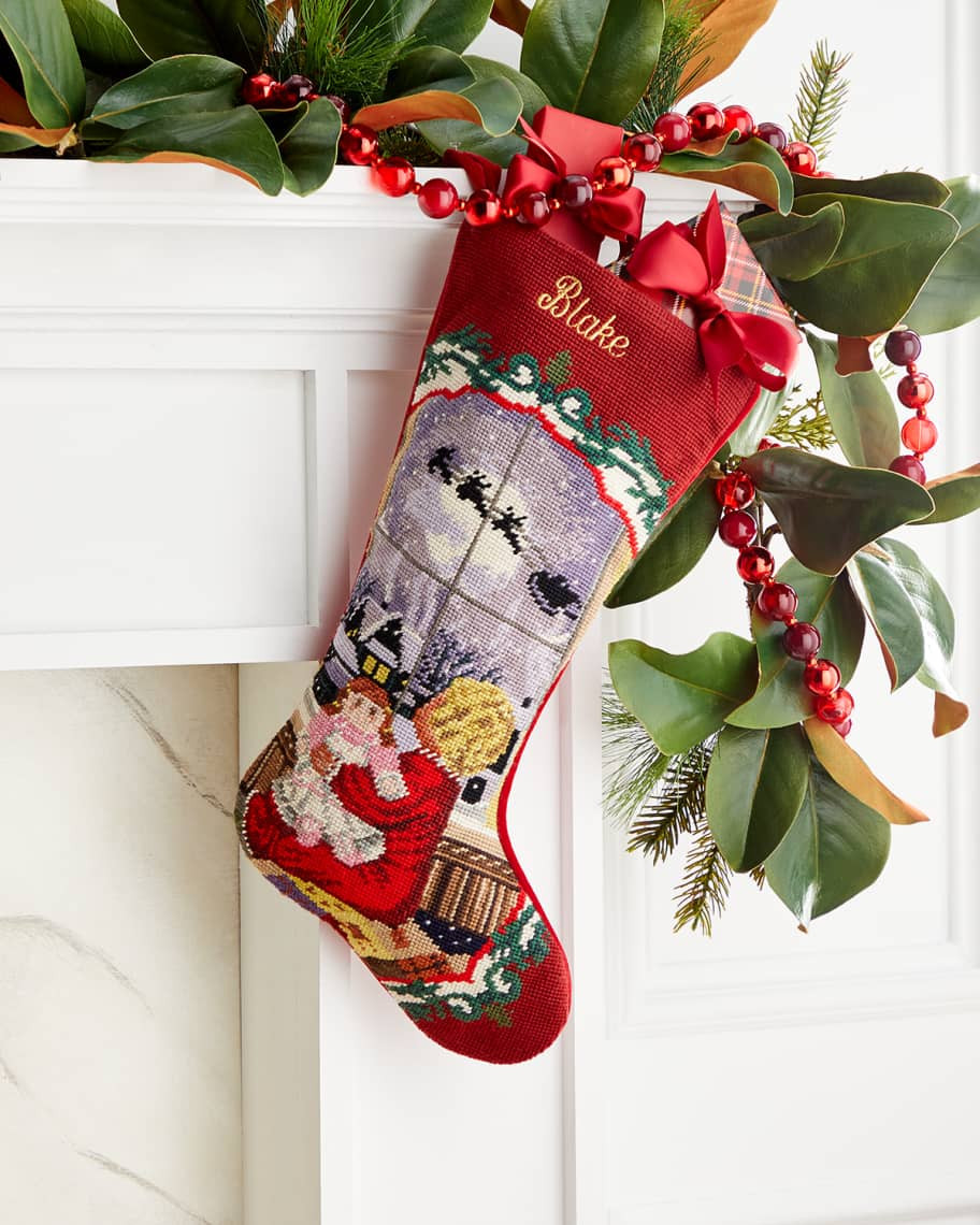 Sferra Personalized Little Girl Stocking, 19" | Neiman Marcus