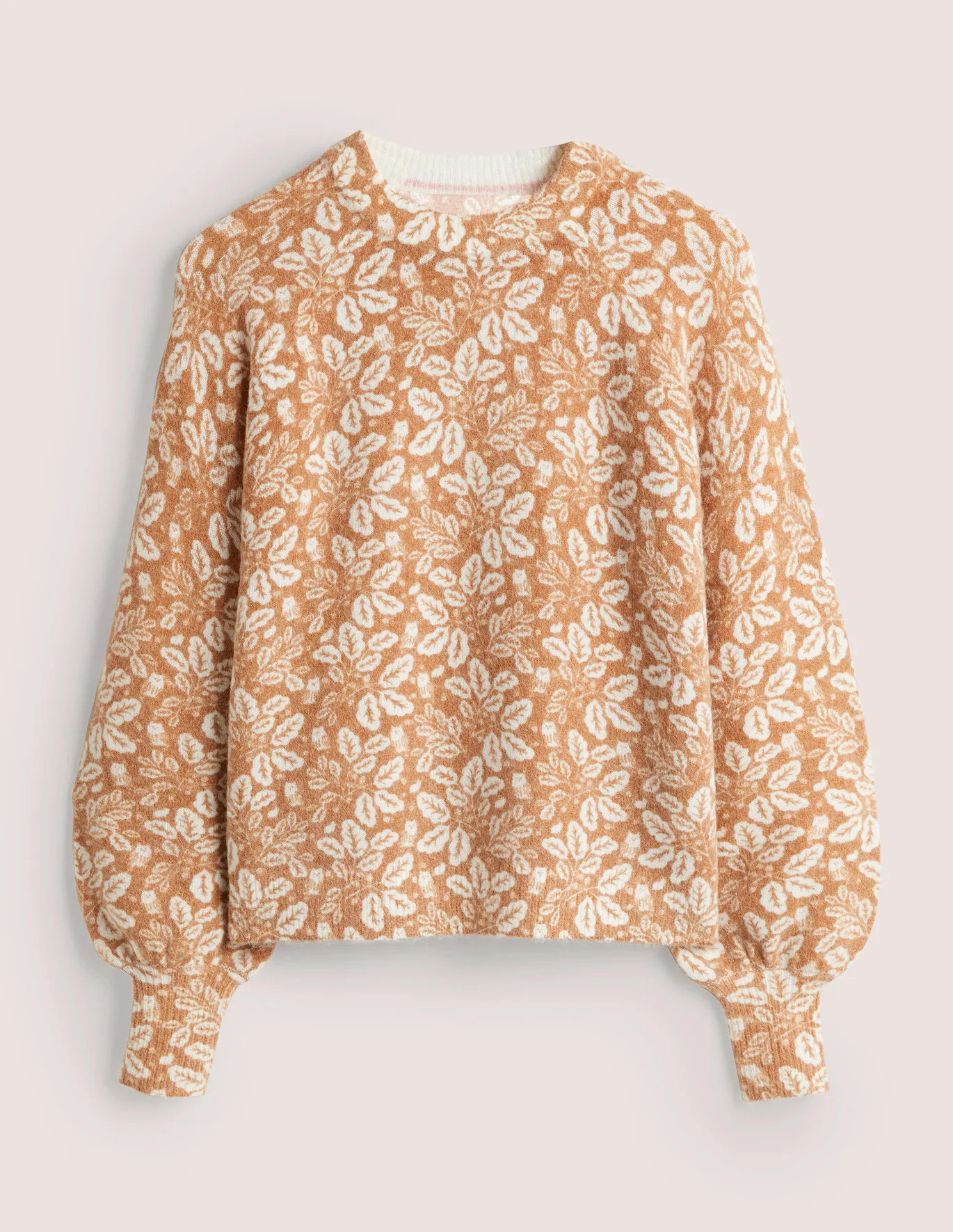 Blouson Sleeve Fluffy Sweater | Boden (US)