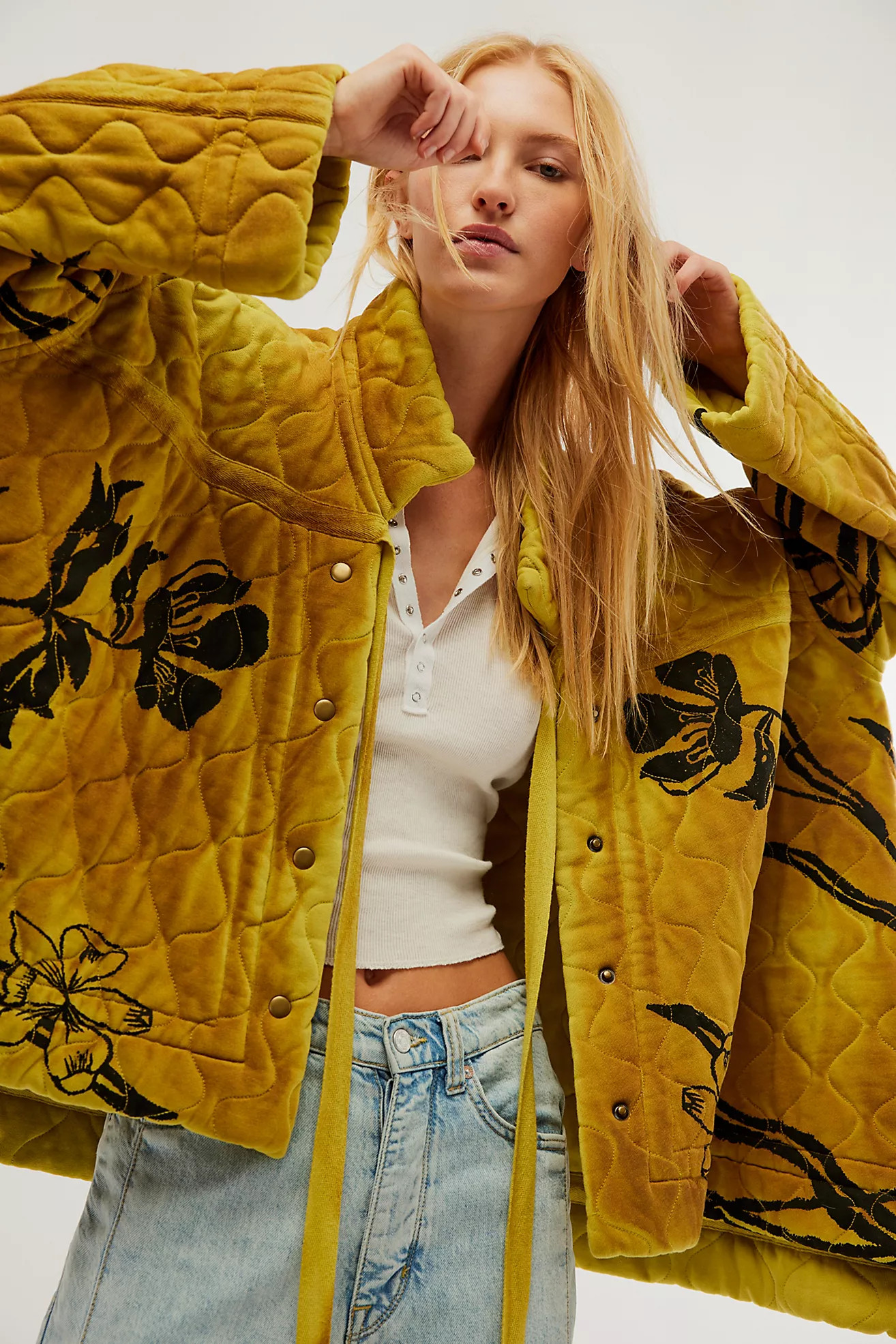 Annie Quilted Sweatshirt | Free People (UK)