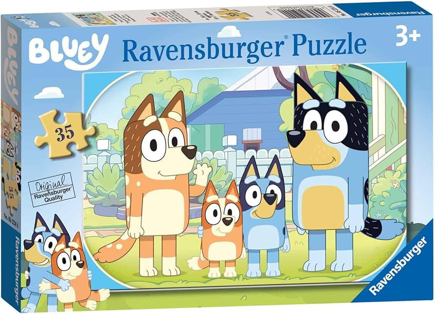 Ravensburger Bluey 35 Piece Jigsaw Puzzle for Kids Age 3 Years Up - Educational Toddler Toys | Amazon (US)