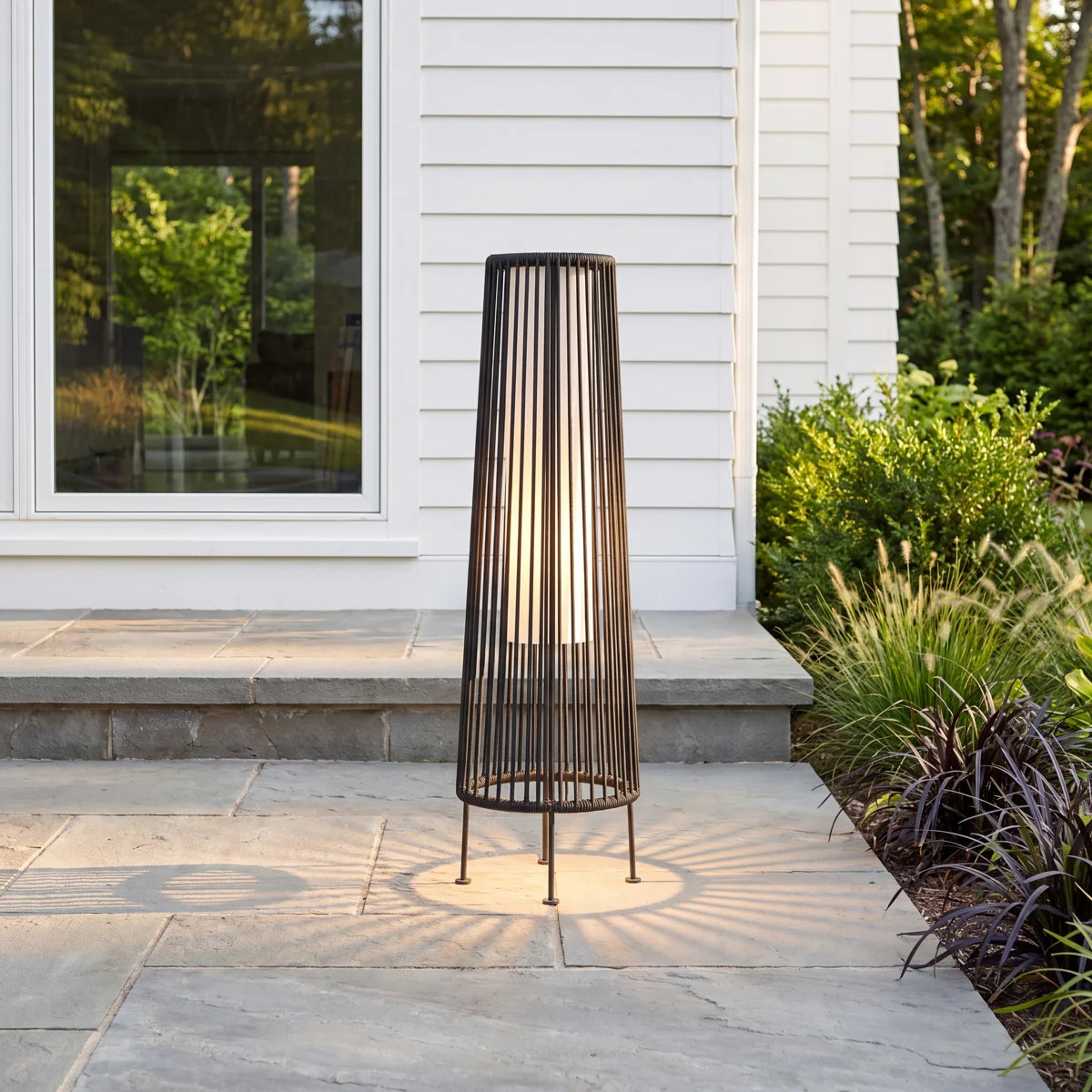 GORDES Floor Solar Light (Set of 2) | Wayfair North America