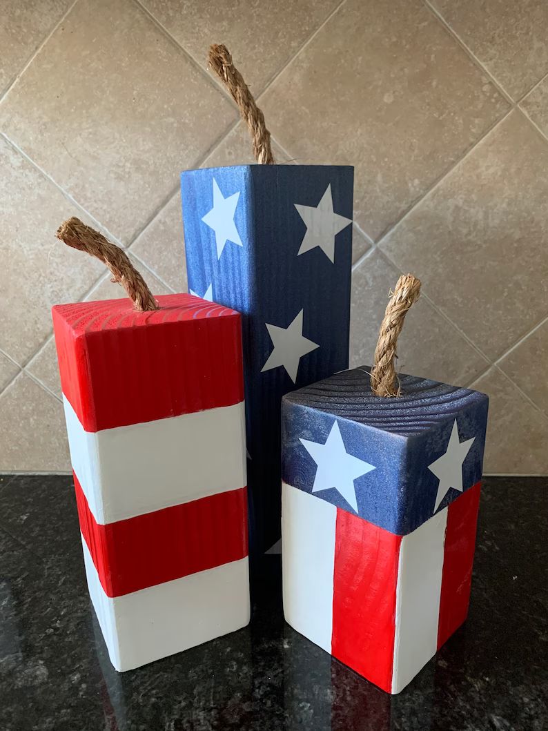 Patriotic Firecrackers | Etsy | Etsy (US)