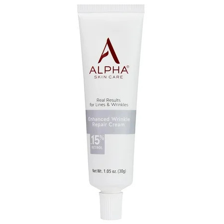 Alpha Skin Care Enhanced Wrinkle Repair Face Cream with 0.15% Retinol & Vitamins A, C & E, 1.05 oz | Walmart (US)