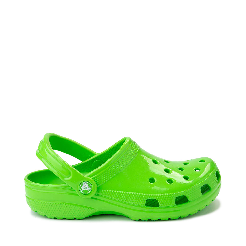 Crocs Classic High-Shine Clog - Green Slime | Journeys