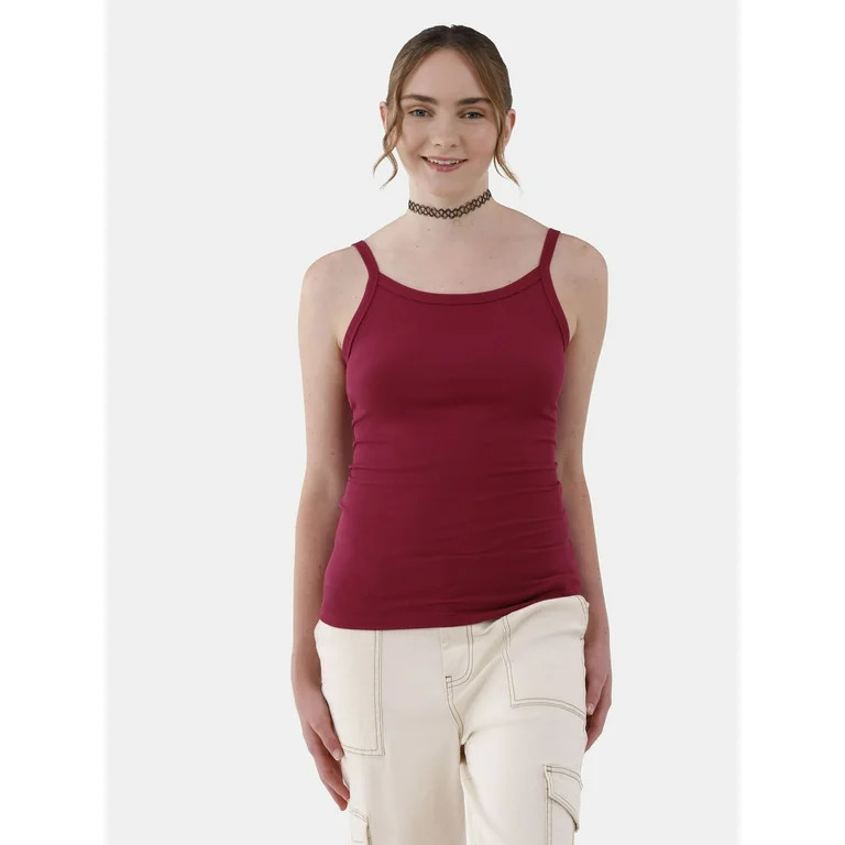 No Boundaries Rib Cami Top, 1 or 5-Pack, Women's | Walmart (US)