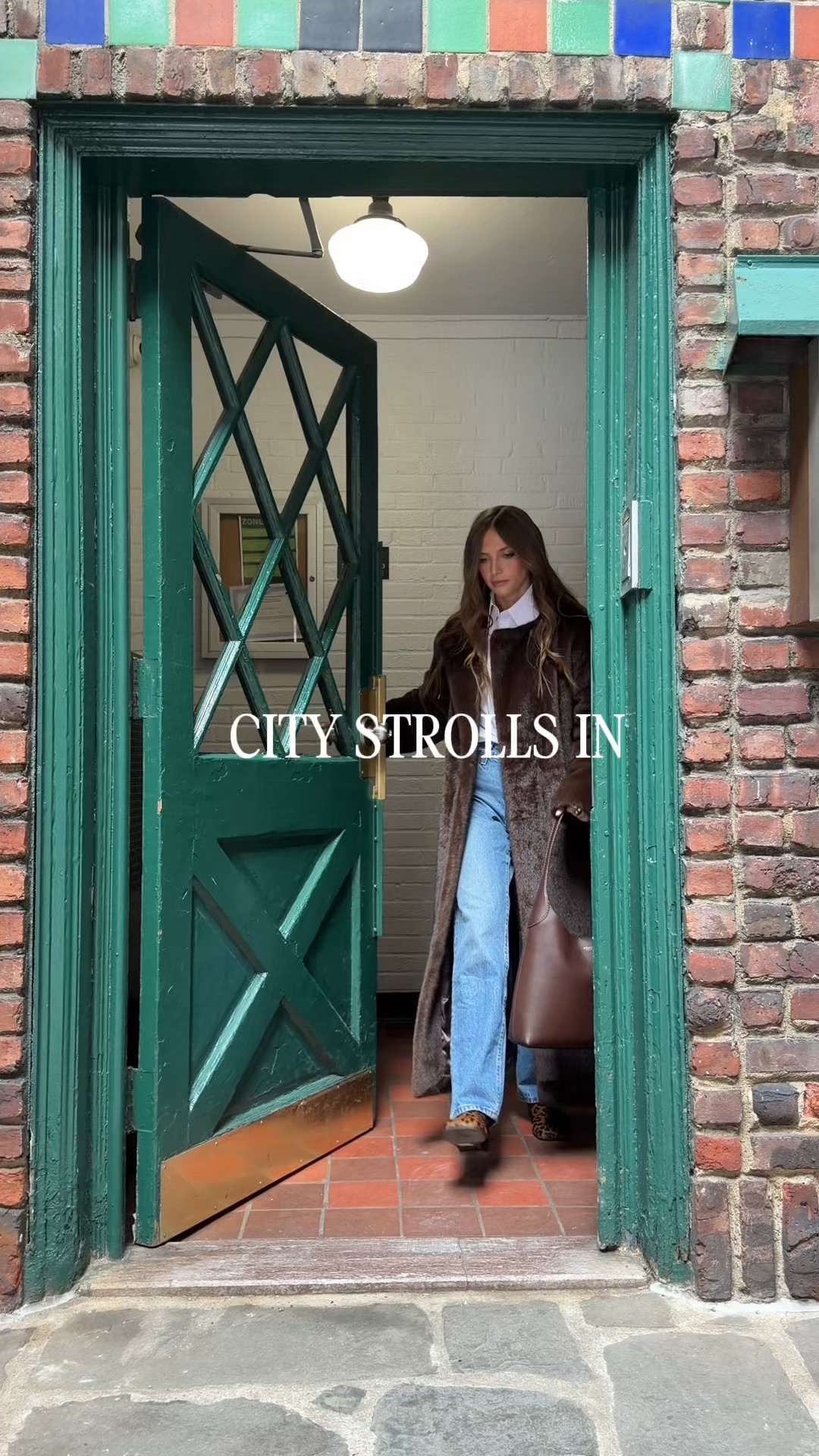 On the go in Coach #CoachNY #CoachPartner #ad @coach