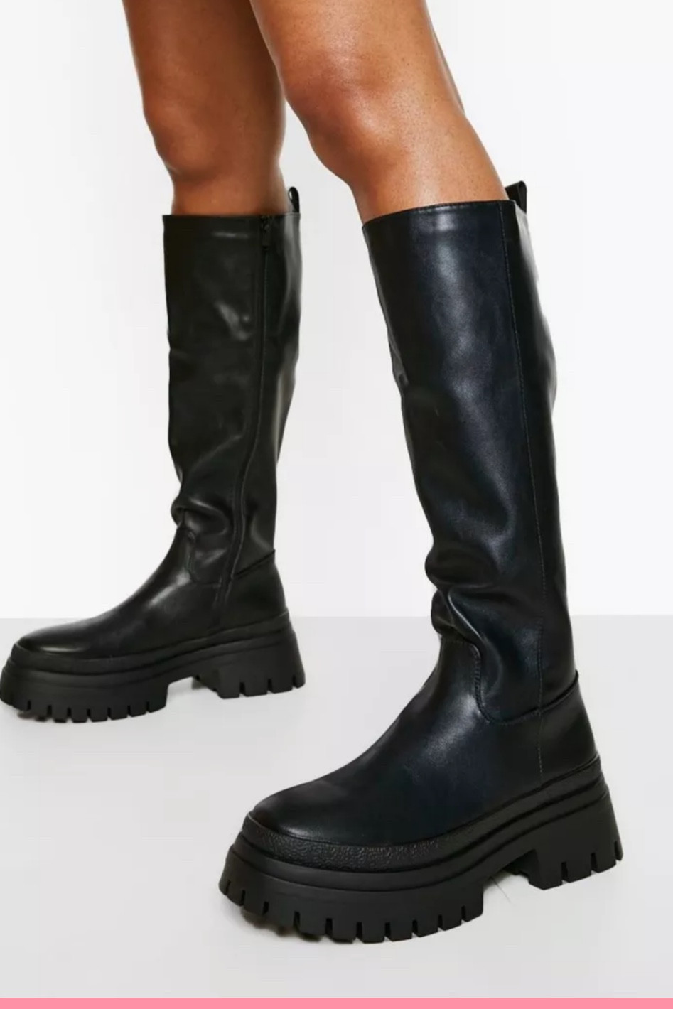 Black Chunky Knee High Boots

#LTKSeasonal
