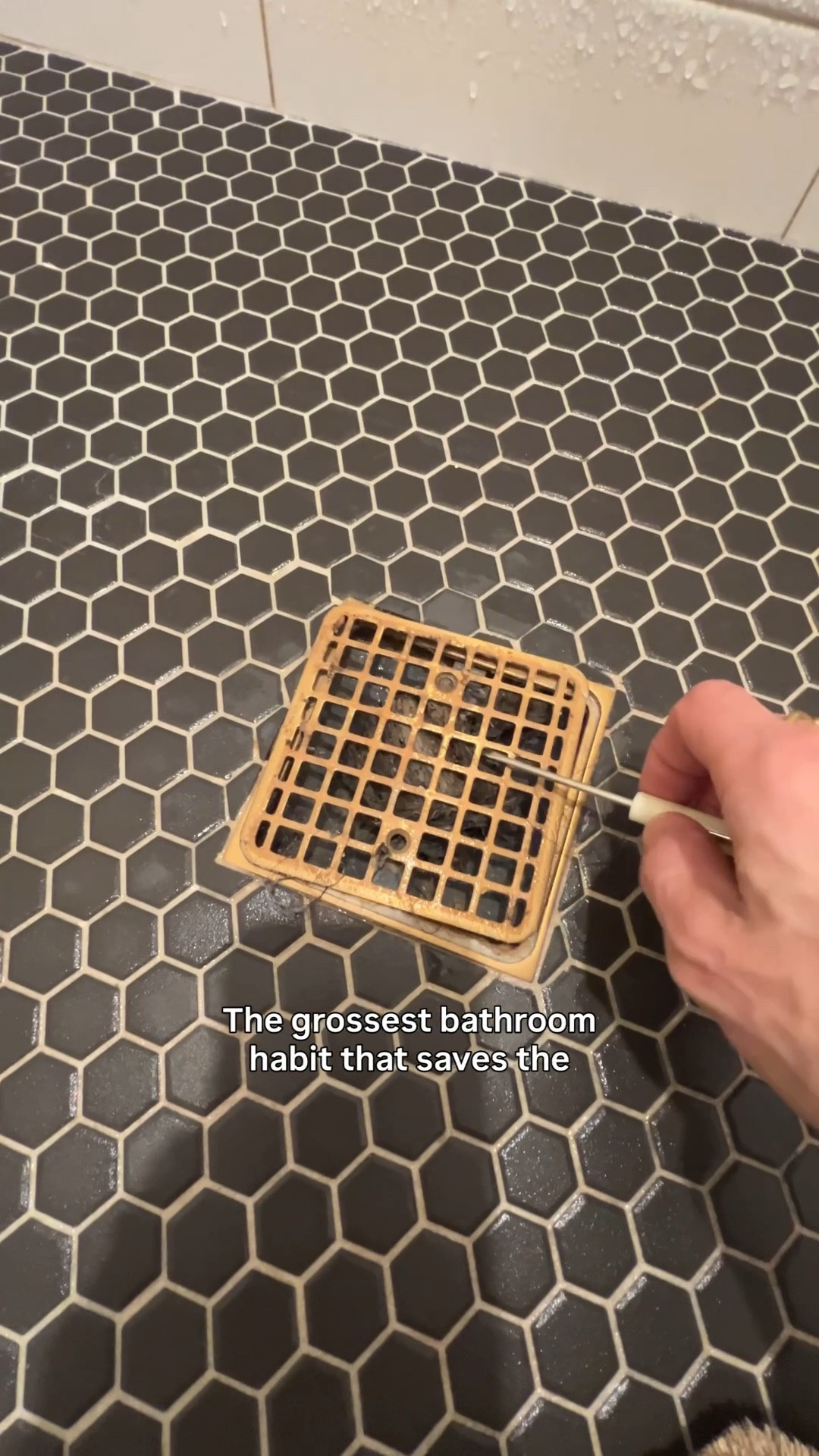 The grossest bathroom habit that saves the most money? 😅

Cleaning the hair out of your drain before it clogs.

It takes two minutes and saves you from a much more expensive plumber visit later.

Definitely not glamorous… but way cheaper 👏

Happy designing 💕✨



#homeownertips #bathroomhack #plumbingtips #cleaningtips #homeimprovement

#LTKOver40 #LTKselfcare #LTKHome