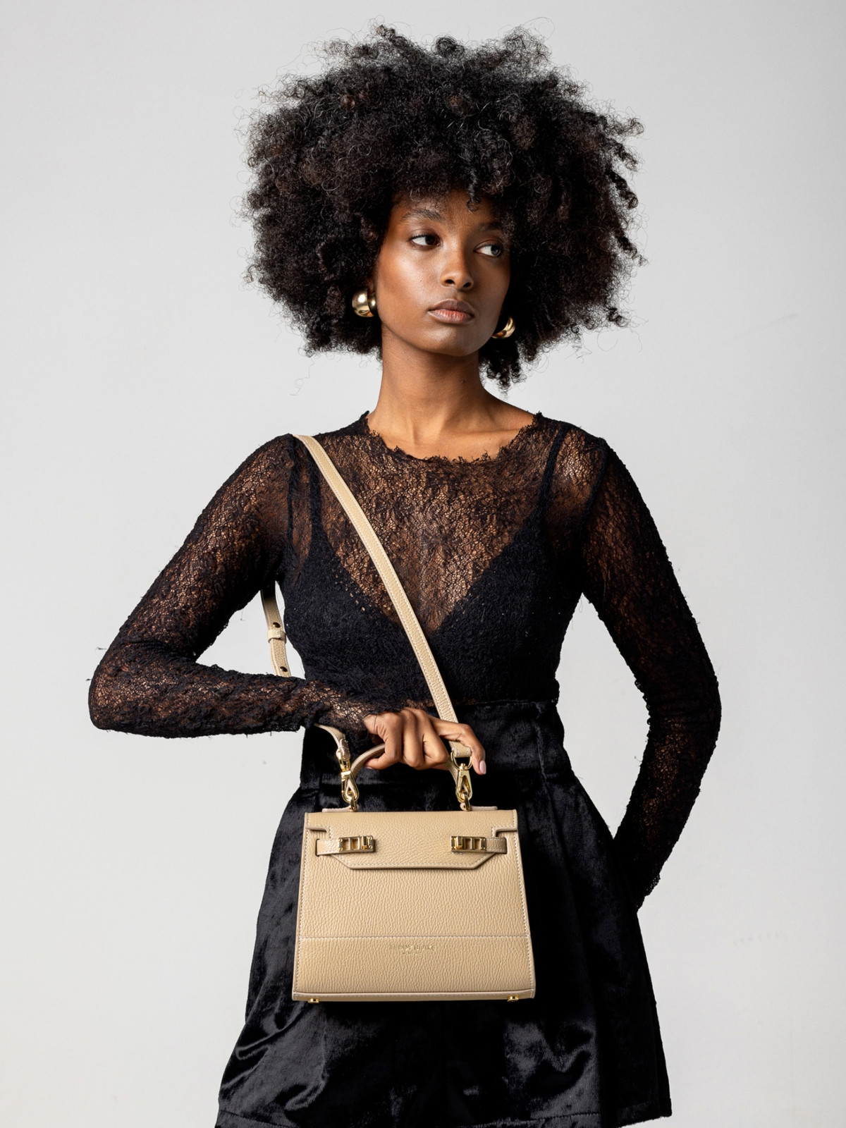 Kim Stampatto 9" - Dark beige | Macy's