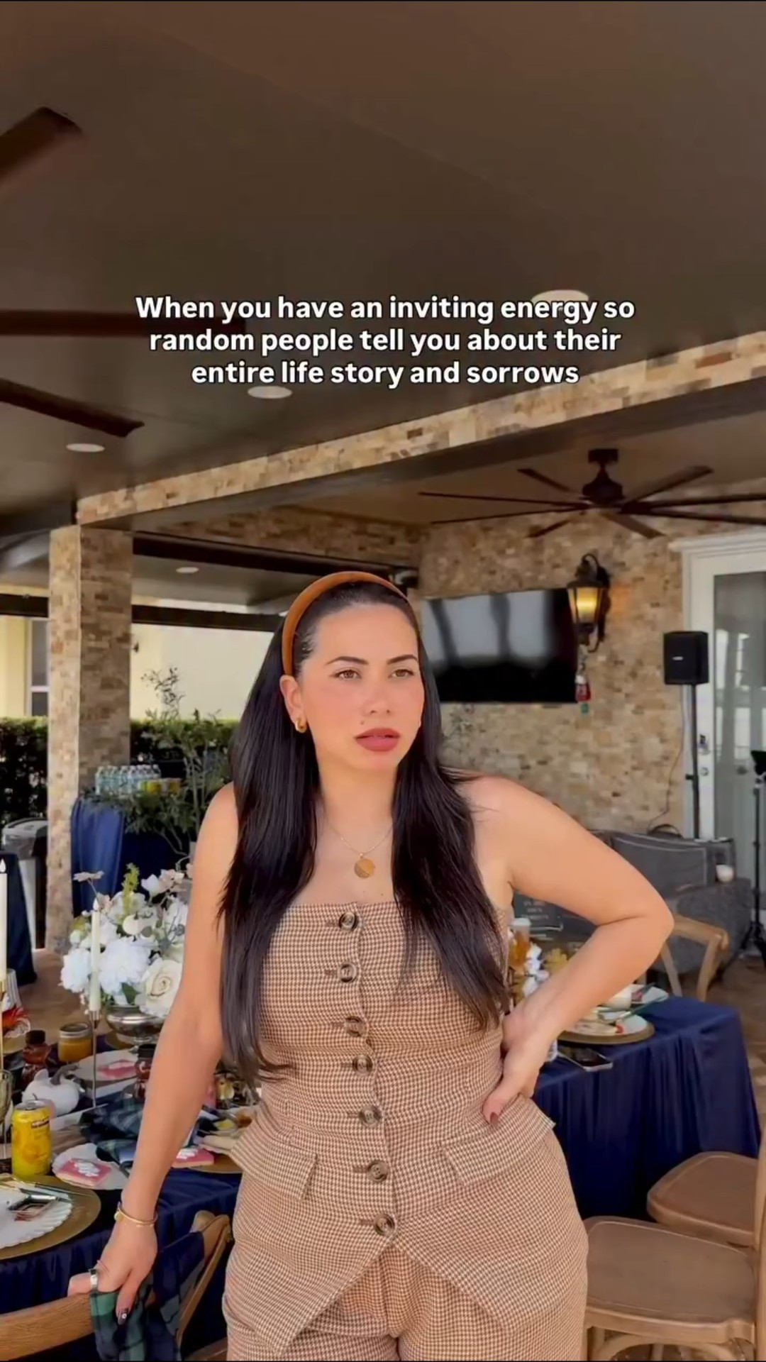 & it always starts with: “Babe, I haven’t told anyone this but…” 👀🤷🏻‍♀️ 

Plaid set from Favorite Daughter 
#girlsbelike #relatable

#LTKstorytime #LTKootd #LTKmomlife