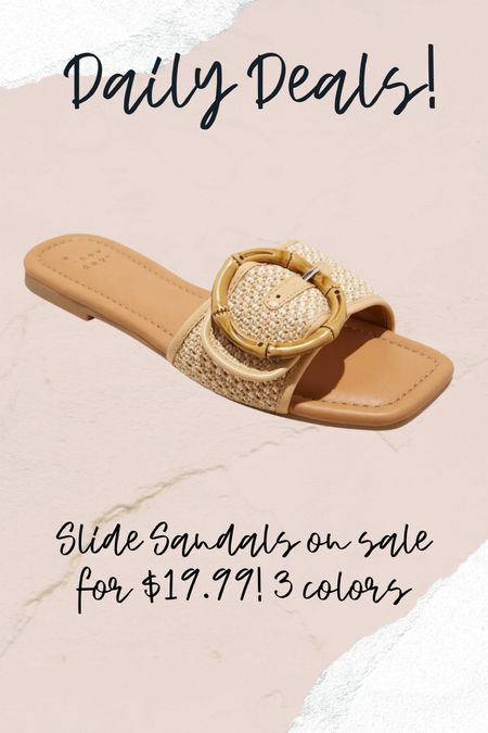 Target slide sandals 

#LTKShoeCrush #LTKSaleAlert #LTKFindsUnder50