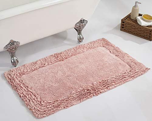 Better Trends Shaggy Border Collection is Ultra Soft, Plush and Absorbent Tufted Bath Mat Rug 100... | Amazon (US)