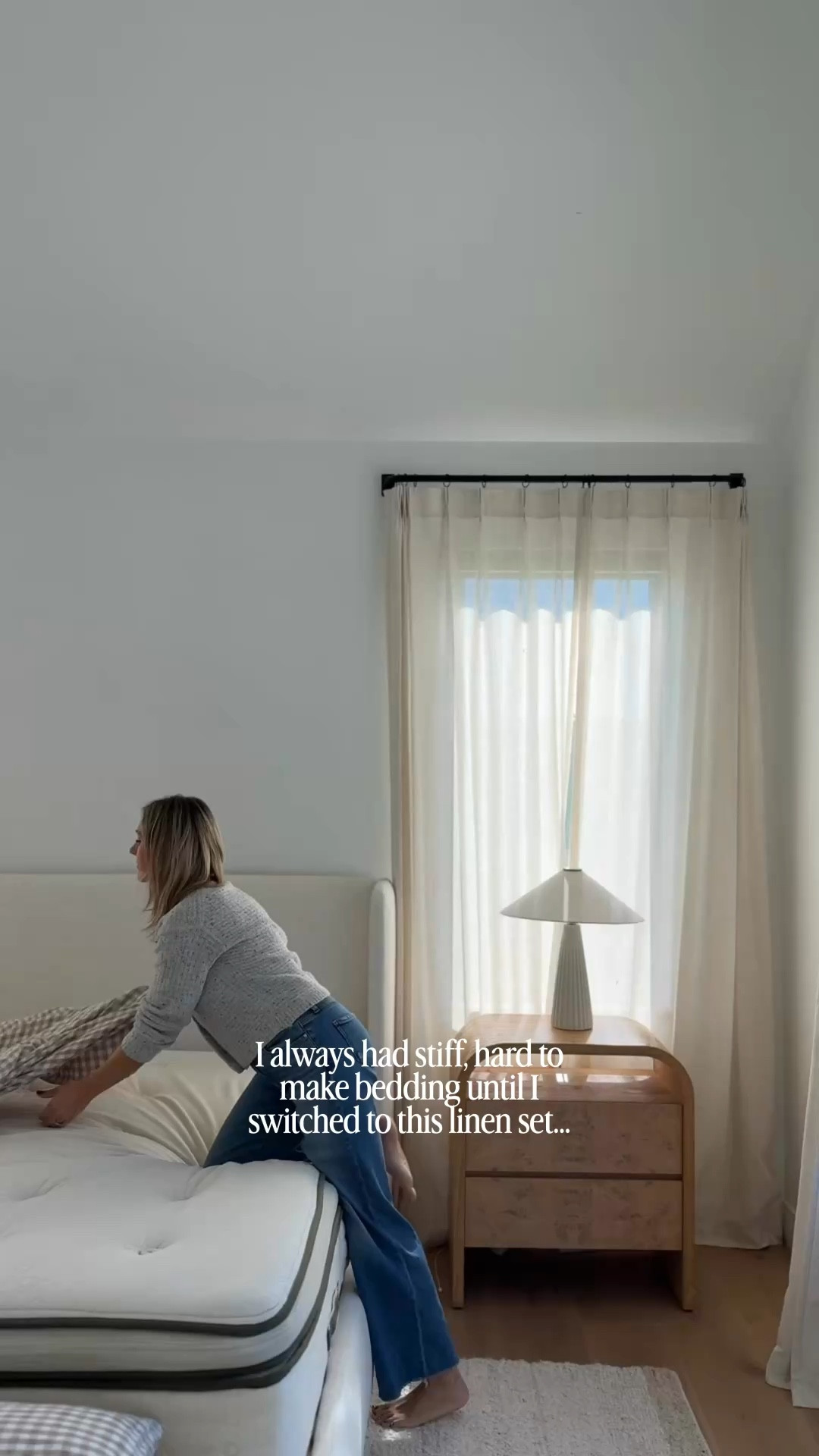 This linen duvet set and sheets have been the change I needed, so easy to make the bed now and I love the lived in look 🤍✌🏼

#LTKSaleAlert #LTKHome