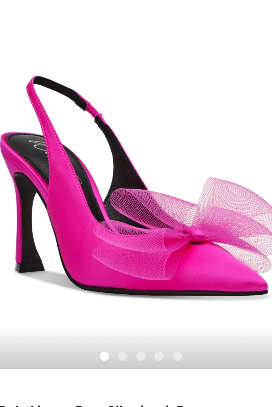 Hot pink bow slingback heel

New Years Evee

#LTKShoeCrush #LTKGiftGuide #LTKFindsUnder100
