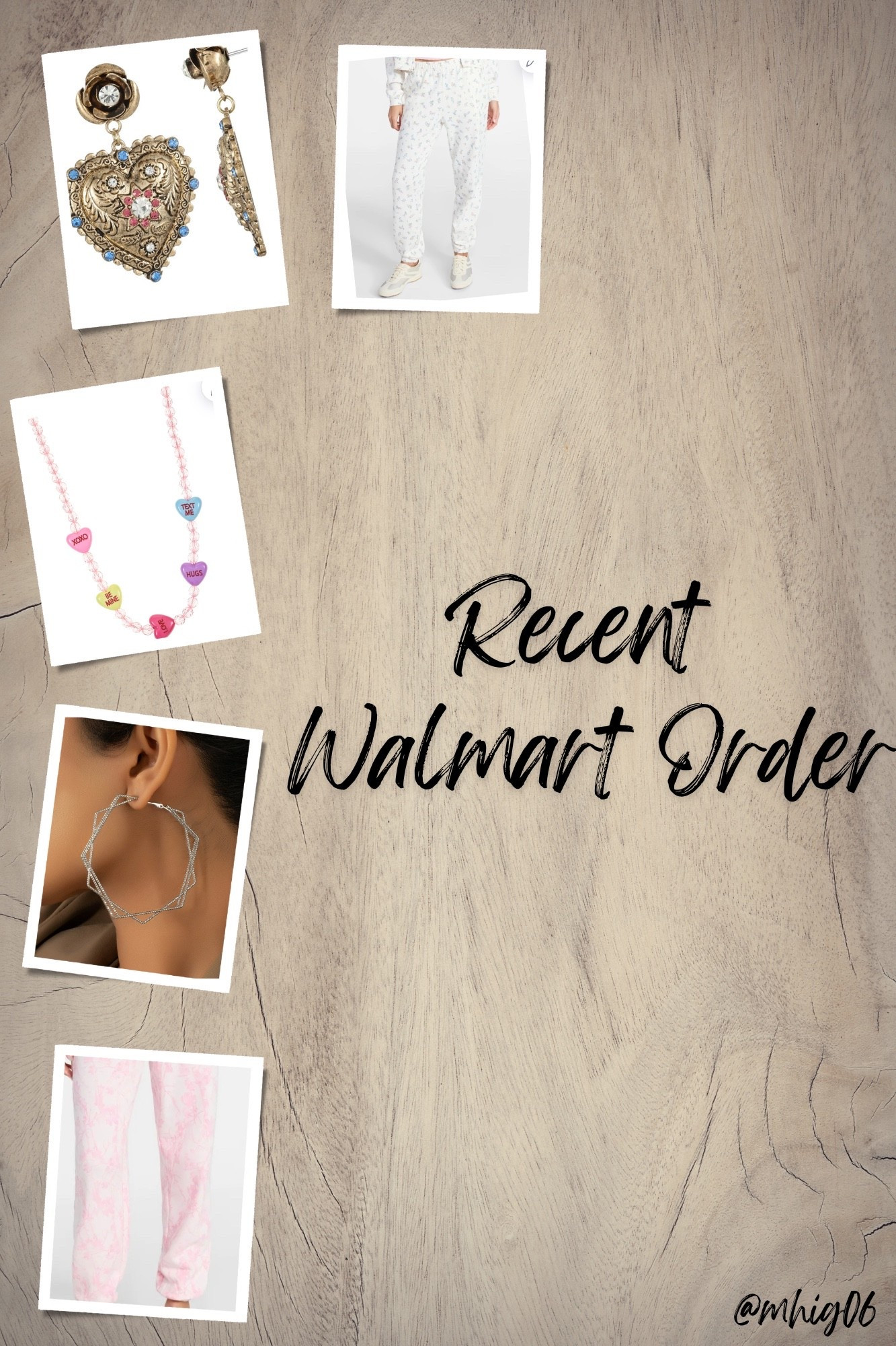 Recent Walmart Order - joggers (small). #valentinesdayjewelry #earrings #sweatpants #joggers #necklace #heartearrings #heartnecklace #walmart #valentinesdayoutfit 
valentines outfit women 

#LTKValentine #LTKSeasonal