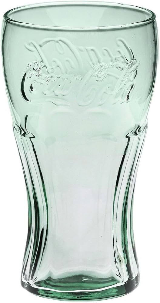 Classic Coca-Cola Glass in Georgia Green 17.2oz/510ml Coke Glass | Amazon (US)