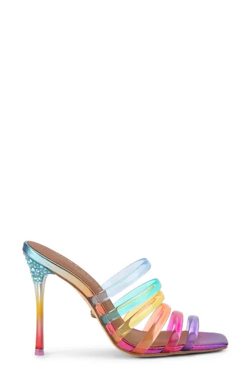 Kurt Geiger London Maddison Slide Sandal in Rainbow Multi at Nordstrom, Size 9.5Us | Nordstrom